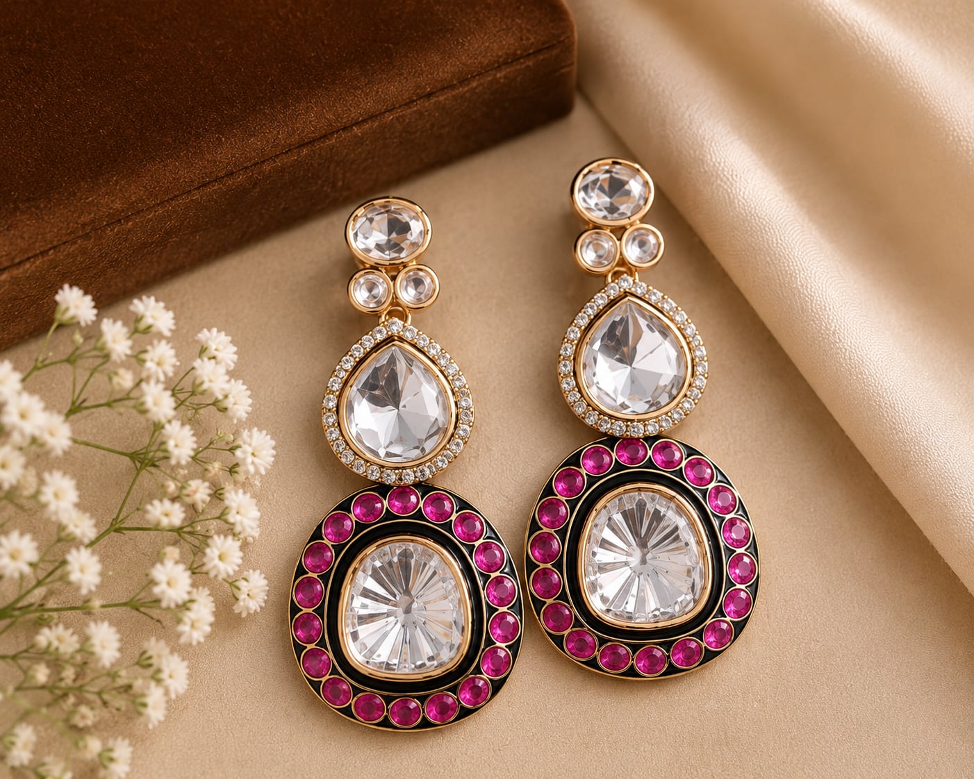 ravelle-ruby-noir-crystal-drop-earrings