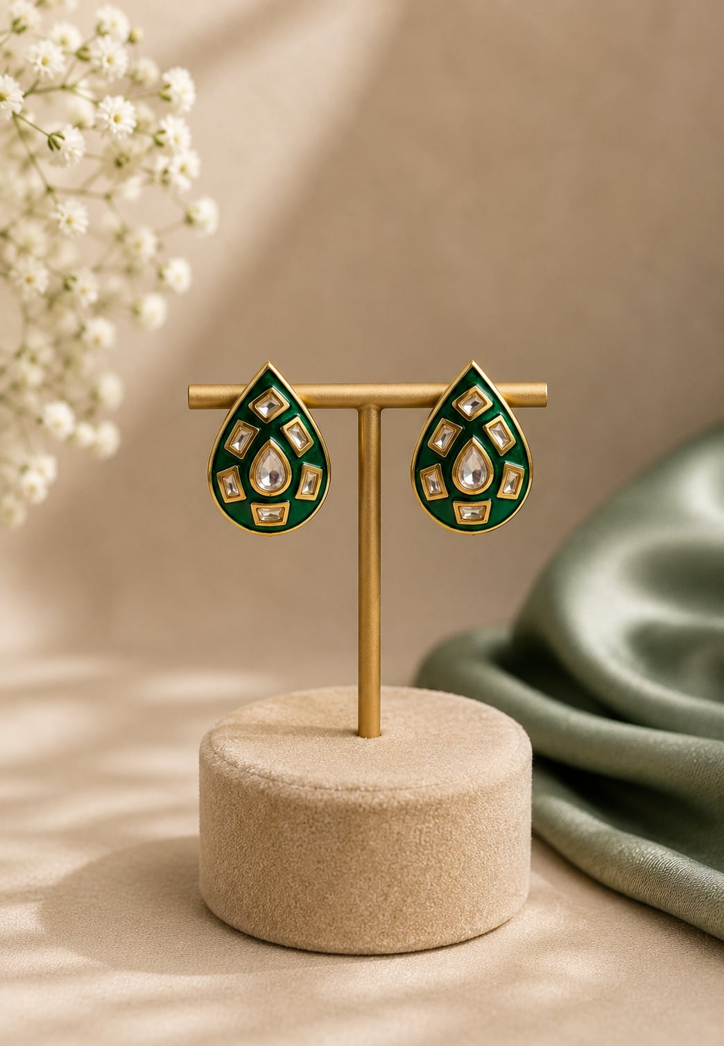 elara-green-meenakari-polki-stud-earrings