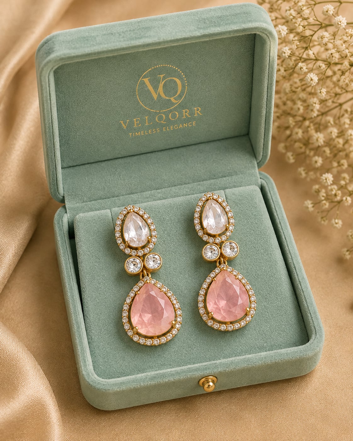 rosalie-pink-polki-earrings
