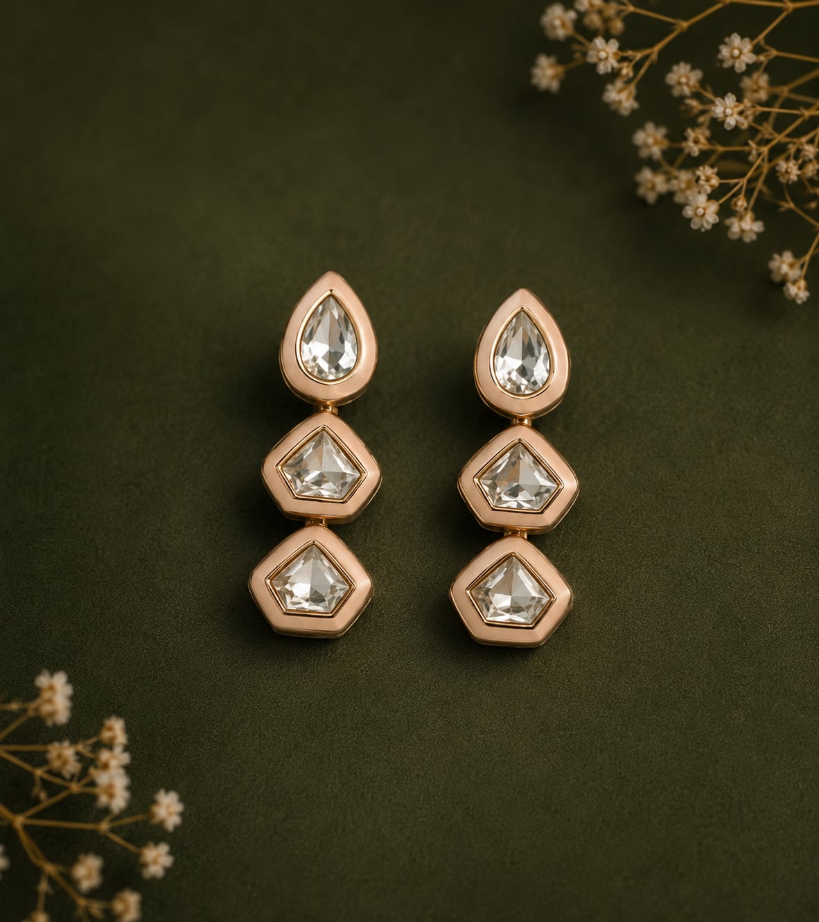 advika-blush-pink-polki-drop-earrings