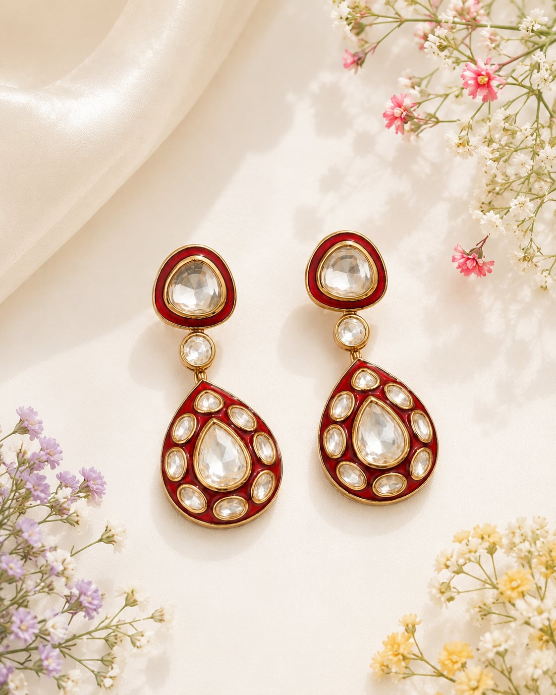 valora-ruby-teardrop-drop-earrings